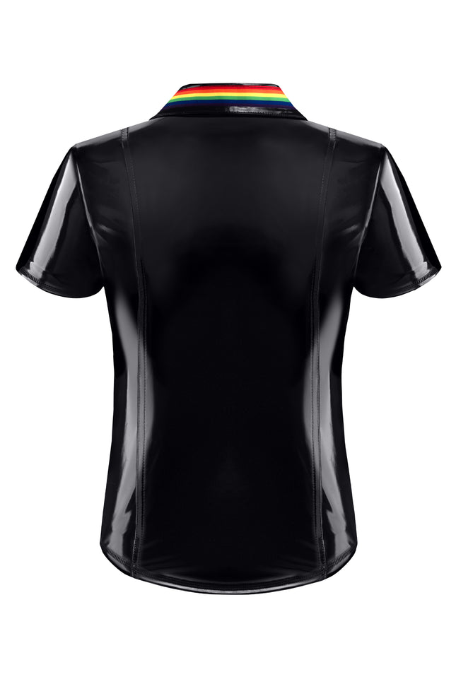 PVC Herren Polo Shirt RMRemigioRBW schwarz von Pride Festih Line