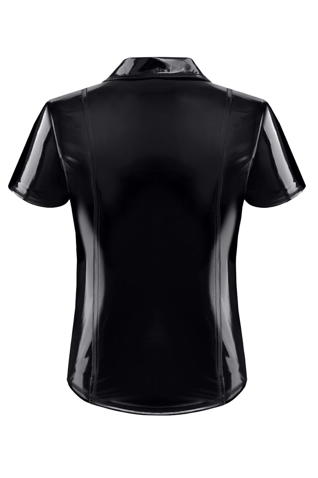 PVC Herren Polo Shirt RMRoccoPVC schwarz von nextGEN Collection
