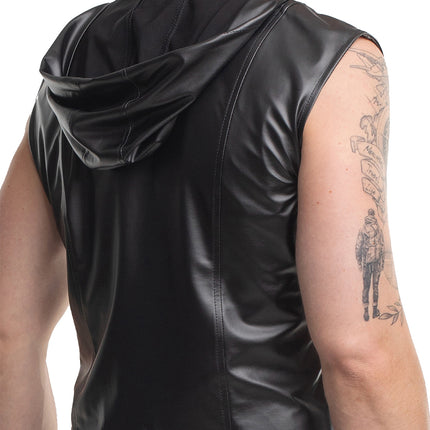 Herren Weste RMDario001 schwarz von Regnes Festish Planet