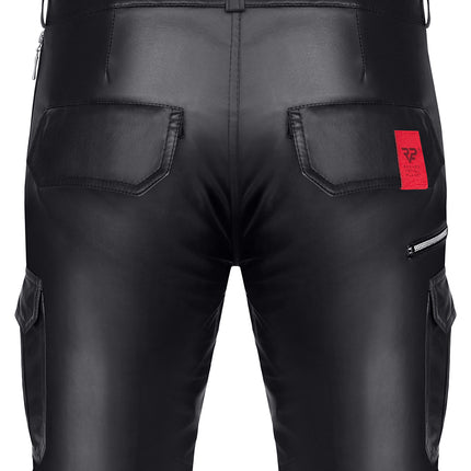 Herren Shorts RMPaolo001 schwarz von Regnes Fetish Planet Red Mark 3
