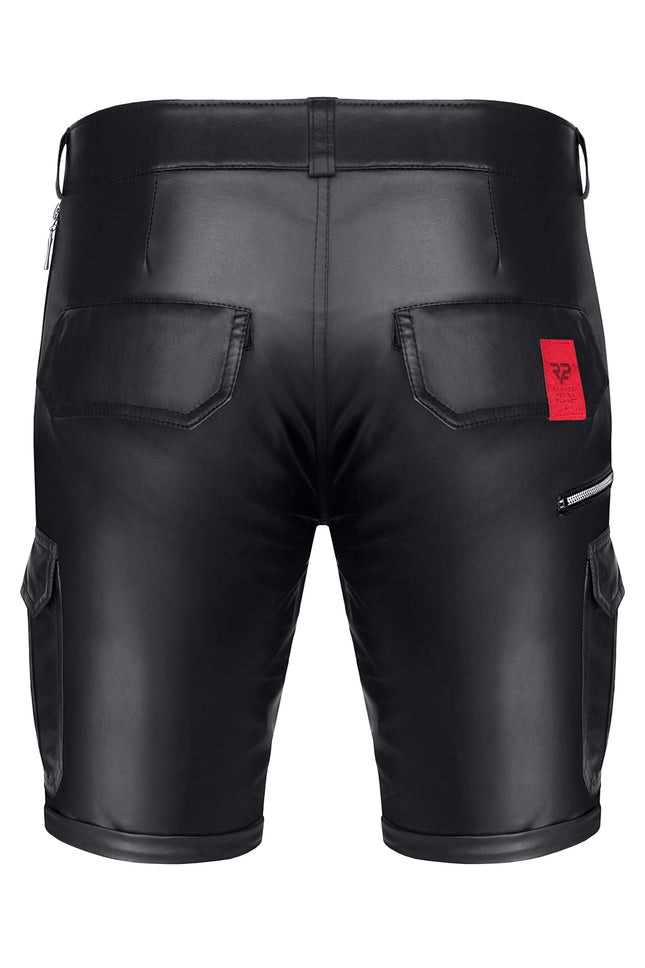 Herren Shorts RMPaolo001 schwarz von Regnes Fetish Planet Red Mark 3