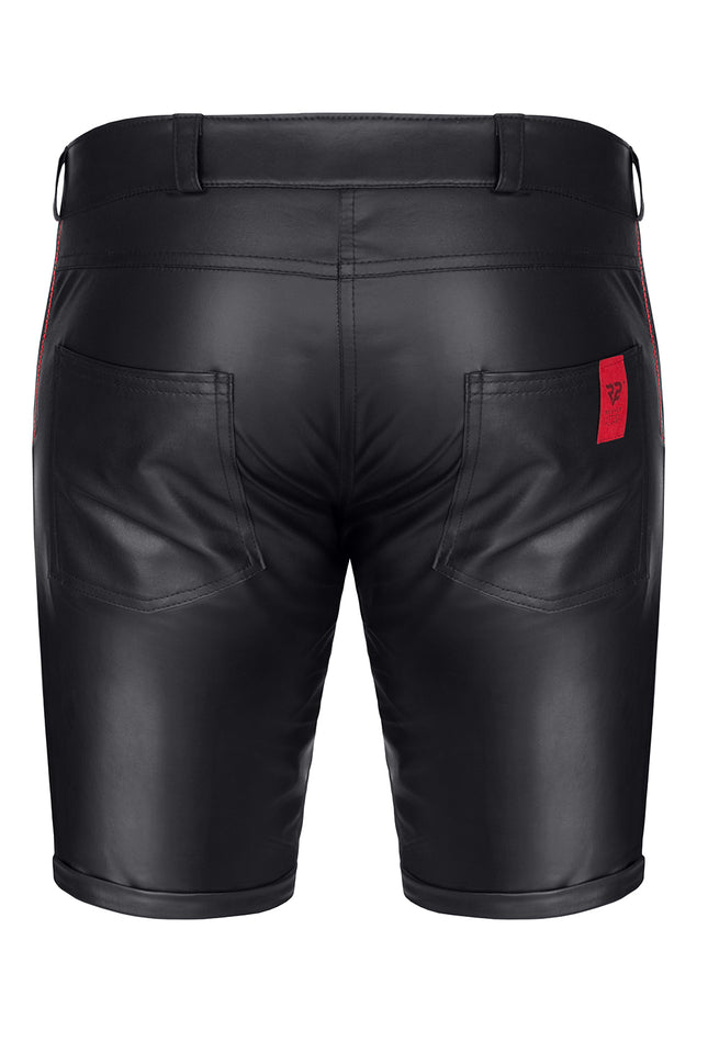 Herren Shorts RMNorberto001 schwarz von Regnes Fetish Planet Red Mark 3