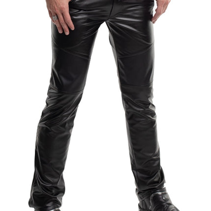 lange klassische Herren Hose RMVitale001 schwarz vob Regnes Fetish Planet