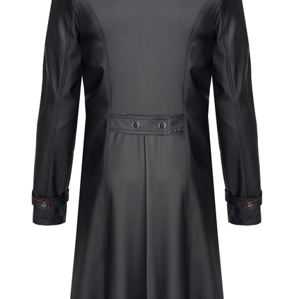 halblanger Herren Mantel RMMassiomo001 von Regnes Fetish Planet Red Mark 2