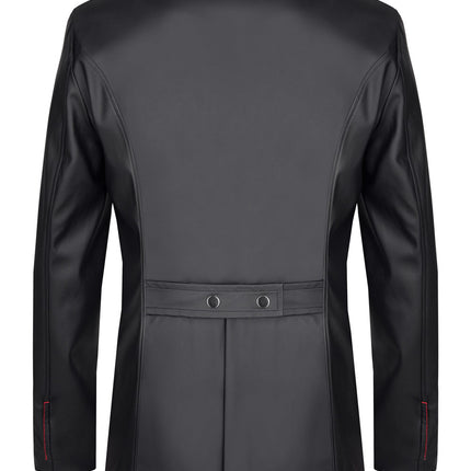 Herren Jacke RMNicola001 schwarz von Regnes Fetish Planet Red Mark 2