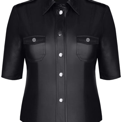 schwarze Jacke TDLotte001 von Demoniq Total Domination Collection