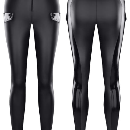 schwarzes Leggings TDMeike001 von Demoniq