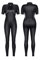 schwarzer Jumpsuit TDMitsuko001 von Demoniq