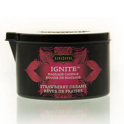 KAMASUTRA - STRAWBERRY DREAMS MASSAGEKERZE 170 GR - Massagekerzen