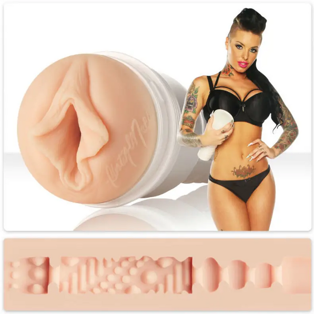 FLESHLIGHT GIRLS - VAGINA CHRISTY MACK ANGRIFF - Filmstar Vagina-Masturbator