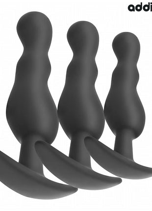 ADDICTED TOYS - 3ER-SET ANALPLUG MODELL 1 - Analplug