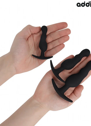 ADDICTED TOYS - 3ER-SET ANALPLUG MODELL 1 - Analplug
