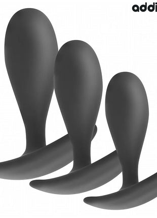 ADDICTED TOYS - 3ER-SET ANALPLUG MODELL 2 - Analplug