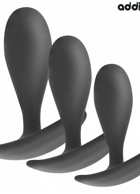 ADDICTED TOYS - 3ER-SET ANALPLUG MODELL 2 - Analplug