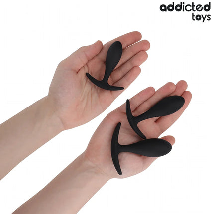 ADDICTED TOYS - 3ER-SET ANALPLUG MODELL 2 - Analplug