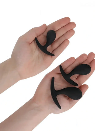 ADDICTED TOYS - 3ER-SET ANALPLUG MODELL 3 - Analplug