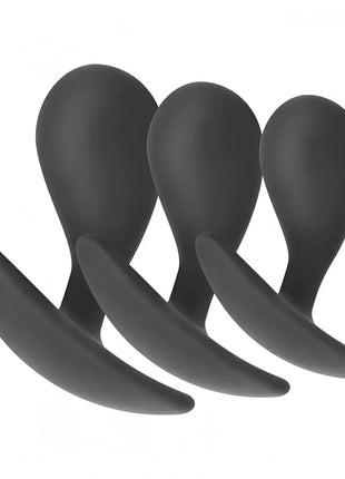 ADDICTED TOYS - 3ER-SET ANALPLUG MODELL 3 - Analplug