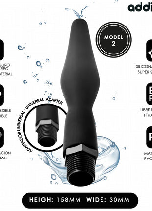 ADDICTED TOYS - ANAL CLEANER MIT UNIVERSALADAPTER MODELL 2