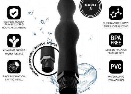 ADDICTED TOYS - ANAL CLEANER MIT UNIVERSALADAPTER MODELL 3