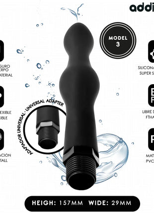 ADDICTED TOYS - ANAL CLEANER MIT UNIVERSALADAPTER MODELL 3