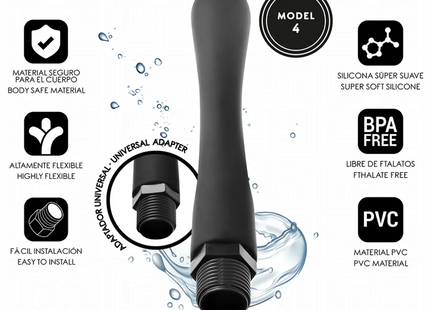 ADDICTED TOYS - ANAL CLEANER MIT UNIVERSALADAPTER MODELL 4