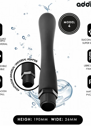 ADDICTED TOYS - ANAL CLEANER MIT UNIVERSALADAPTER MODELL 4