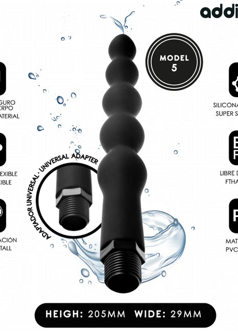 ADDICTED TOYS - ANAL CLEANER MIT UNIVERSALADAPTER MODELL 5