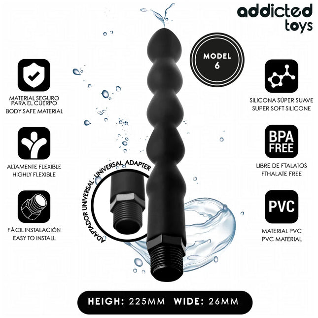 ADDICTED TOYS - ANAL CLEANER MIT UNIVERSALADAPTER MODELL 6