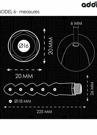 ADDICTED TOYS - ANAL CLEANER MIT UNIVERSALADAPTER MODELL 6