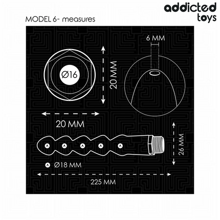 ADDICTED TOYS - ANAL CLEANER MIT UNIVERSALADAPTER MODELL 6