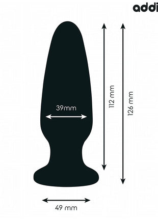 ADDICTED TOYS - ANAL PLUG MIT JUWEL GRÖSSE L 12,6 CM - Analplug