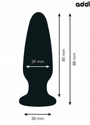ADDICTED TOYS - ANAL PLUG MIT JUWEL GRÖSSE S 8,8 CM - Analplug