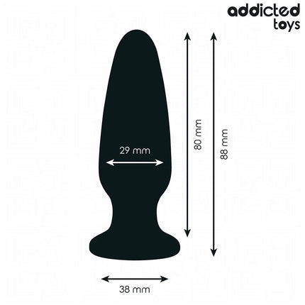 ADDICTED TOYS - ANAL PLUG MIT JUWEL GRÖSSE S 8,8 CM - Analplug