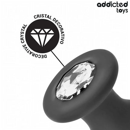 ADDICTED TOYS - ANAL PLUG MIT JUWEL GRÖSSE S 8,8 CM - Analplug