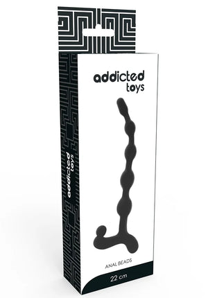 ADDICTED TOYS - ANALKUGELN 22 CM SCHWARZ - Analketten
