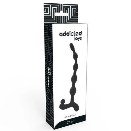 ADDICTED TOYS - ANALKUGELN 22 CM SCHWARZ - Analketten