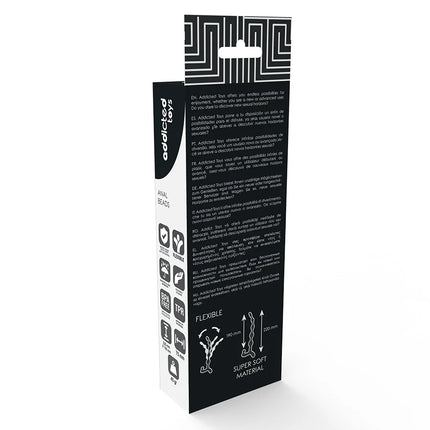 ADDICTED TOYS - ANALKUGELN 22 CM SCHWARZ - Analketten