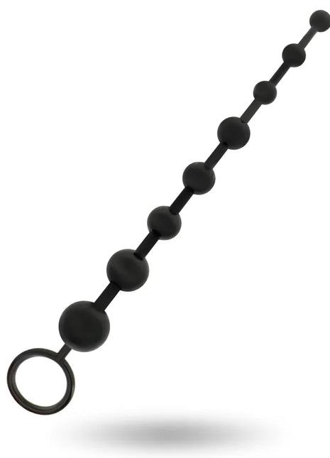 ADDICTED TOYS - ANALPERLEN 29 CM SCHWARZ - Analketten
