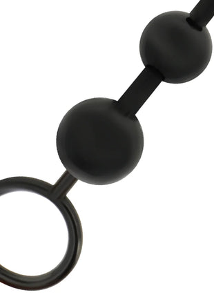 ADDICTED TOYS - ANALPERLEN 29 CM SCHWARZ - Analketten