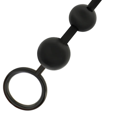 ADDICTED TOYS - ANALPERLEN 29 CM SCHWARZ - Analketten