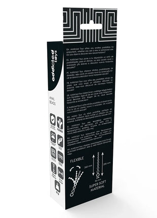 ADDICTED TOYS - ANALPERLEN 29 CM SCHWARZ - Analketten