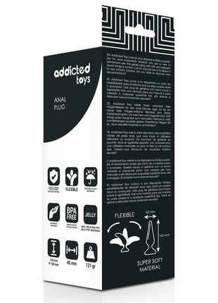 ADDICTED TOYS - ANALPLUG 14.5 CM SCHWARZ - Analplug