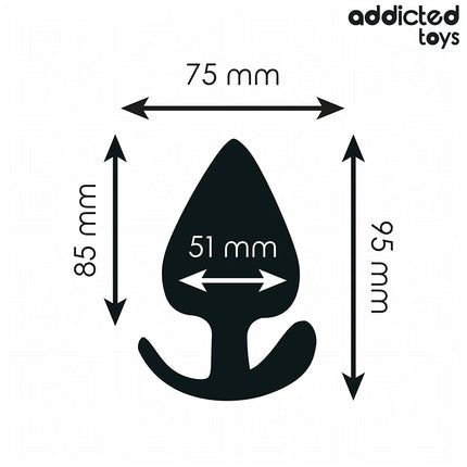 ADDICTED TOYS - ANALPLUG GRÖSSE XL 9.5 CM - Analplug