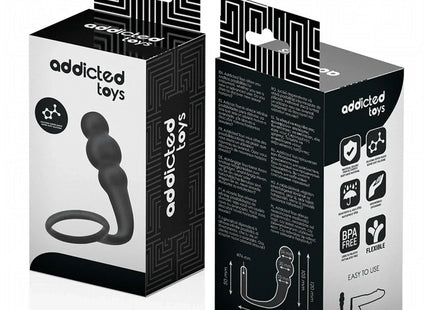 ADDICTED TOYS - ANALPLUG MIT RING MODELL 1 - Analplug