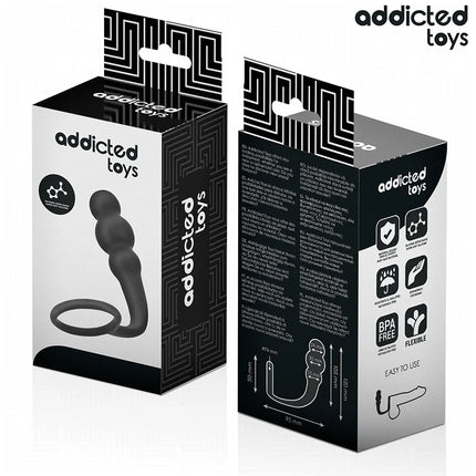 ADDICTED TOYS - ANALPLUG MIT RING MODELL 1 - Analplug