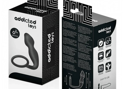 ADDICTED TOYS - ANALPLUG MIT RING MODELL 2 - Analplug