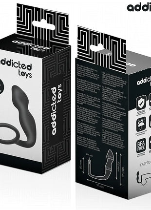 ADDICTED TOYS - ANALPLUG MIT RING MODELL 2 - Analplug