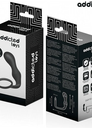 ADDICTED TOYS - ANALPLUG MIT RING MODELL 3 - Analplug