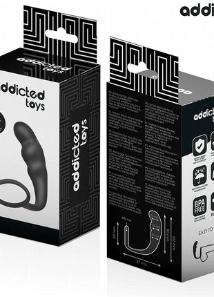ADDICTED TOYS - ANALPLUG MIT RING MODELL 4 - Analplug