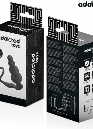 ADDICTED TOYS - ANALPLUG MIT RING MODELL 5 - Analplug